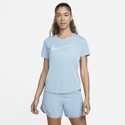 Tee-shirt De Running À Manches Courtes Femme Swoosh Run NIKE