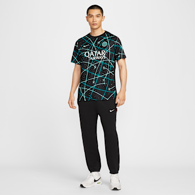 Inter de Milán Academy Pro Camiseta de fútbol de manga corta para antes del partido Nike Dri-FIT - Hombre