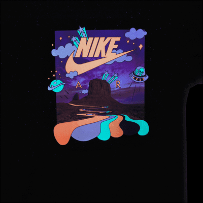 Nike Sportswear Men's Black Light T-Shirt