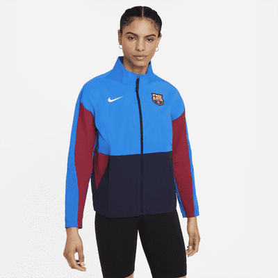 FC Barcelona Women's Soccer Jacket. Nike.com