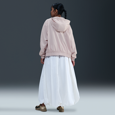 Nike Sportswear Classic Wovens Chaqueta holgada con capucha y protección UV - Mujer