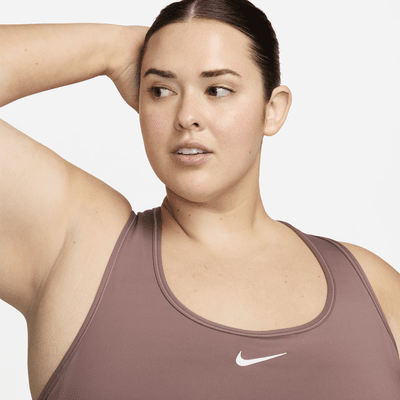 Nike Swoosh Medium-Support Women's Padded Sports Bra (Plus Size)