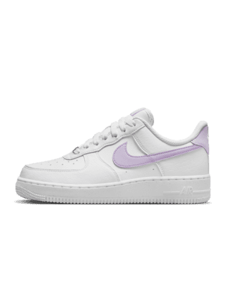 Kids Youth White Nike Air Force 1 Trainers