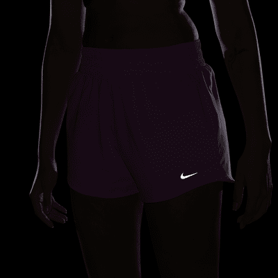 Nike One Women's Dri-FIT High-Waisted 3" Brief-Lined Shorts