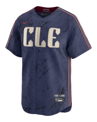 Мужские джерси Shane Bieber Cleveland Guardians City Connect Nike Dri-FIT ADV MLB Limited Jersey