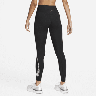 Leggings da running a 7/8 e vita media Nike Swoosh Run – Donna