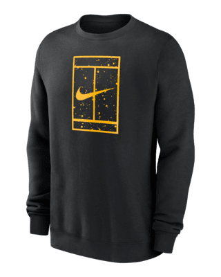 Мужской свитшот Nike Club Fleece Tennis Pullover Crew-Neck для тенниса