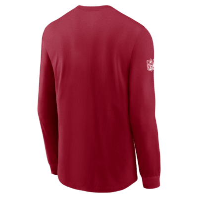 Tampa Bay Buccaneers Sideline Team Issue Men's Nike Dri-FIT NFL Long-Sleeve T-Shirt