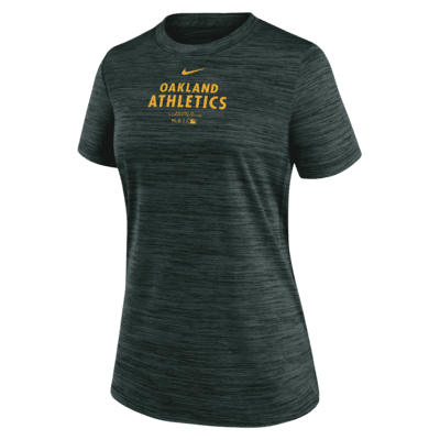 Женская футболка Oakland Athletics Authentic Collection Practice Velocity