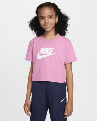 Подростковая футболка Nike Sportswear Big Kids' (Girls') Cropped