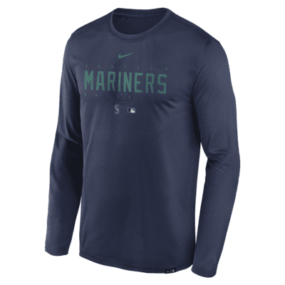 Nike Dri-FIT Team Legend (MLB Seattle Mariners) Men's Long-Sleeve