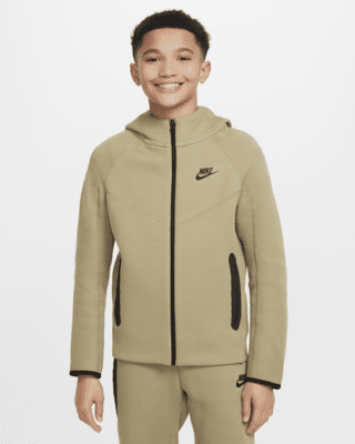 Подростковое худи Nike Sportswear Tech Fleece Big Kids' (Boys') Full-Zip Hoodie