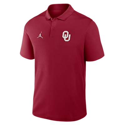 Oklahoma Primetime Victory Primary Logo Men's Nike Dri-FIT College Polo