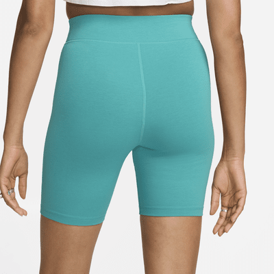 Shorts de ciclismo de tiro alto de 20 cm para mujer Nike Sportswear Classic