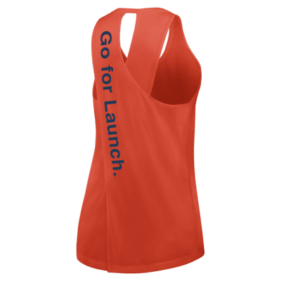 Camiseta de tirantes Nike de la MLB para mujer Houston Astros City Connect