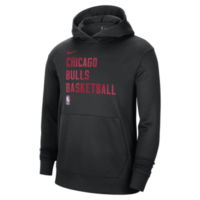 Pánská mikina Nike Dri-FIT NBA Chicago Bulls Spotlight s kapucí