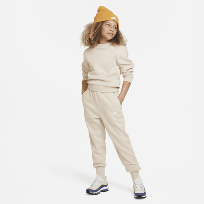 Nike Sportswear Club Fleece passgenaue Hose mit hohem Taillenbund für ältere Kinder (Mädchen)