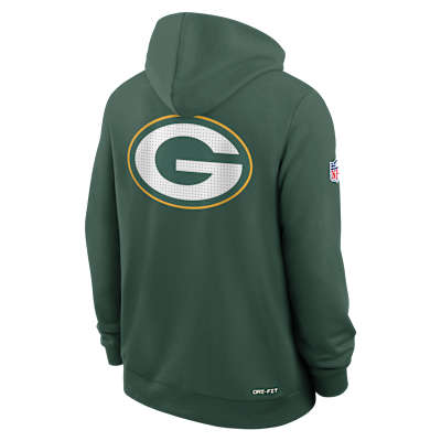 Green Bay Packers Utility Player Sideline Men's Nike Dri-FIT NFL Full-Zip Hoodie