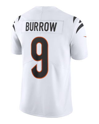 Joe Burrow Cincinnati Bengals Signed White Nike Limited Jersey