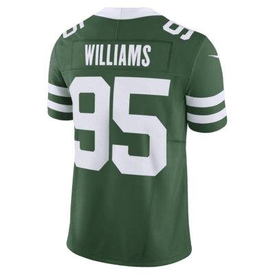 Jersey de fútbol americano Nike Dri-FIT de la NFL Limited para hombre Quinnen Williams New York Jets