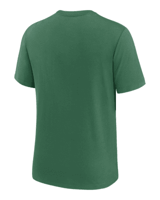 Nike Men's Dri-Fit Team (MLB Oakland Athletics) T-Shirt in Green, Size: Small | NKM438YFZ-KT4