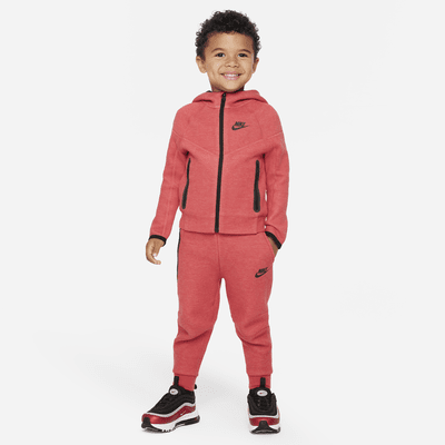 Ensemble deux pièces avec sweat à capuche Nike Sportswear Tech Fleece Full-Zip Set pour tout-petit