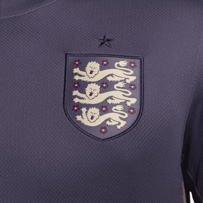 Segunda equipación Stadium Inglaterra 2024/25 (Selección masculina) Camiseta de fútbol tipo réplica Nike Dri-FIT - Hombre
