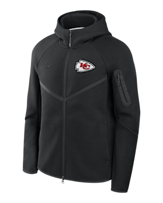 Мужская куртка Kansas City Chiefs Tech Fleece Windrunner Nike NFL Full-Zip Hooded для бега