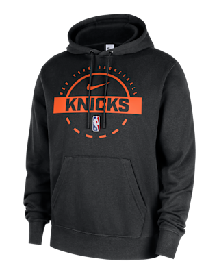 Мужское худи New York Knicks Club Nike NBA Practice Pullover Hoodie