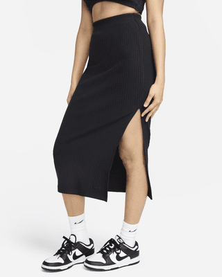 Женская юбка Nike Sportswear Chill Rib Slim Midi Skirt