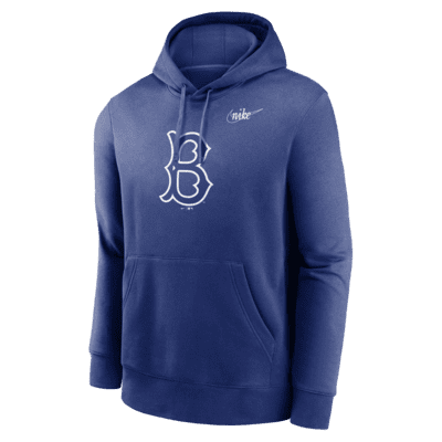 Nike Cooperstown Logo Club (MLB Brooklyn Dodgers) Men's Pullover Hoodie