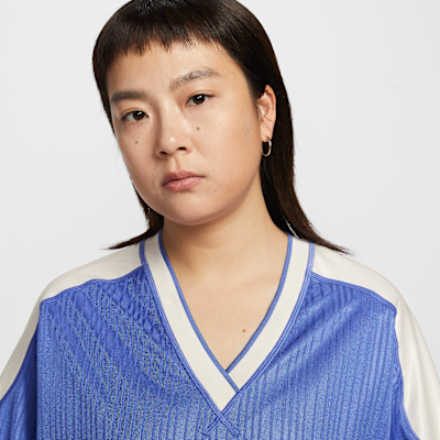 เสื้อเจอร์ซีย์ตูนิกโอเวอร์ไซส์ผู้หญิง Nike Sportswear