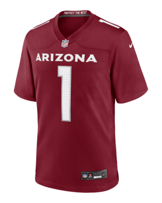 Paris Johnson Jr. Arizona Cardinals Men's Nike NFL Game Football Jersey.