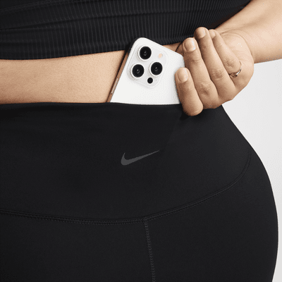 Shorts de ciclismo de tiro alto de 13 cm para mujer (talla grande) Nike One Wrap