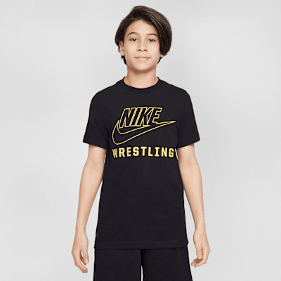 Nike Swoosh Big Kids' Wrestling T-Shirt