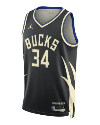 propietario Lo encontré Tanzania Milwaukee Bucks Statement Edition Jordan Dri-FIT NBA Swingman Jersey. Nike .com