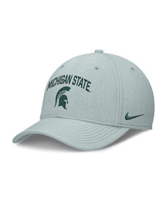 Мужские  Michigan State On-Field Rise Swoosh Nike Dri-FIT College Hat