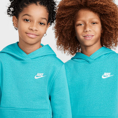 Sudadera con gorro sin cierre para niños talla grande Nike Sportswear Club Fleece