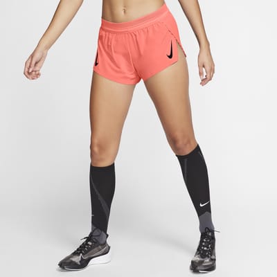 nike aeroswift shorts orange