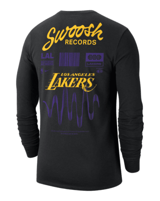 Los Angeles Lakers Essential Men's Jordan NBA Long-Sleeve T-Shirt. Nike CA