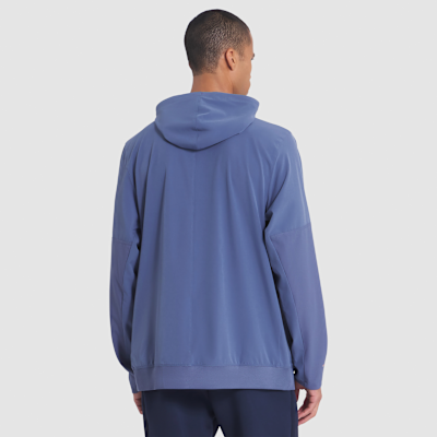 Chamarra Nike de la NFL con gorro de medio cierre para hombre New England Patriots Rivalries Collection Sideline Anorak