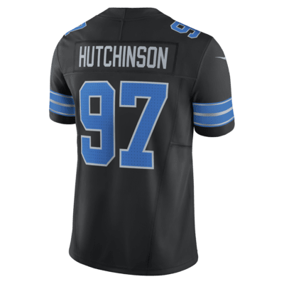 Jersey de fútbol americano Nike Dri-FIT de la NFL Limited para hombre Aidan Hutchinson Detroit Lions