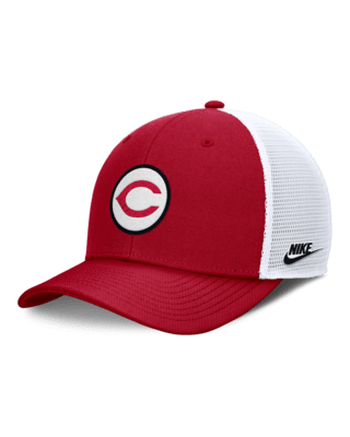 Мужские  Cincinnati Reds Cooperstown Rise Nike Dri-FIT MLB Trucker Adjustable Hat