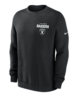 Мужские  Las Vegas Raiders Draw Block Club Nike NFL Pullover Crew