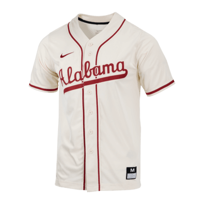 Alabama Men's Nike College Replica Baseball Jersey