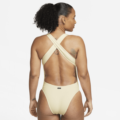 Nike Women's Cross-Back One-Piece Swimsuit