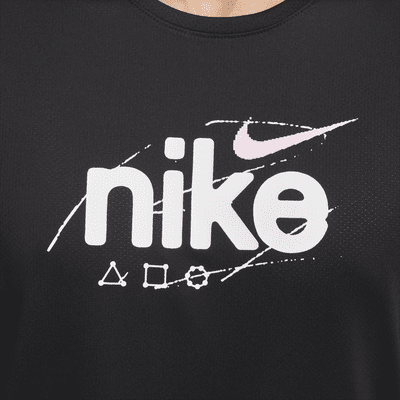 ナイキ Dri-FIT マイラー D.Y.E. メンズ ショートスリーブ ランニングトップ