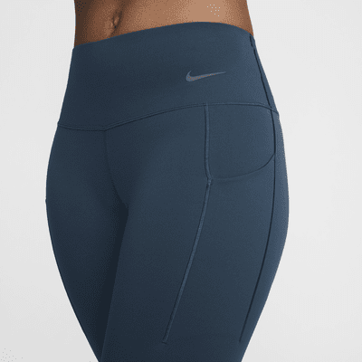 Leggings a tutta lunghezza a vita media con tasche e sostegno medio Nike Universa – Donna