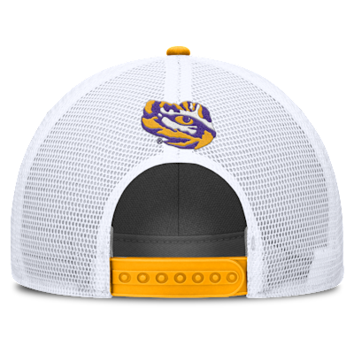 Gorra de rejilla universitaria Nike Nike ajustable para hombre LSU On-Field Rise