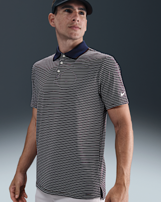 Мужские  Nike Tour Dri-FIT Striped Golf Polo